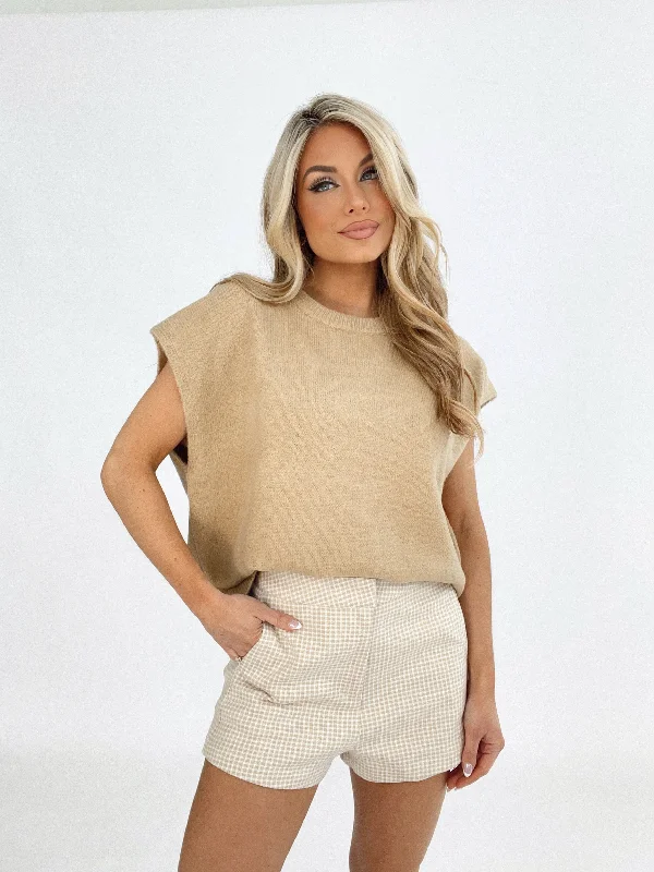 Retro Crewneck SweatersBreezy Poise Sweater Vest