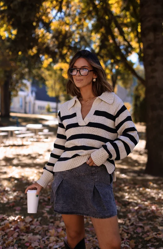 Essentially Striped Pullover