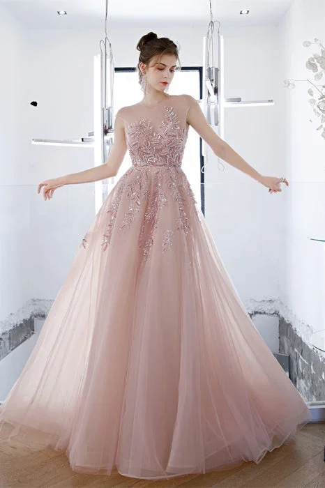 classic prom dressesGorgeous Embroidery Beaded Long Prom Dress