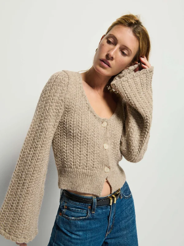 Knitted Crewneck SweatersBerenice Cardigan