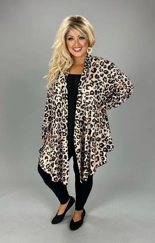 Affordable Sweaters29 SET {Set On Go} Black Leopard 3 Piece Cardigan Set CW PLUS SIZE 1X 2X 3X