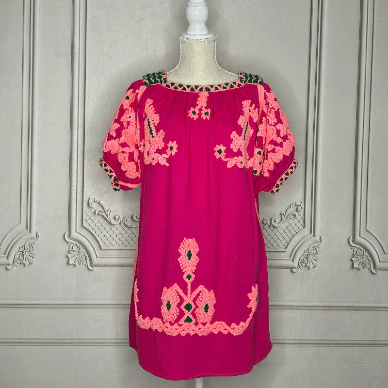 Mayan Revival Zonte Tunic - Pink