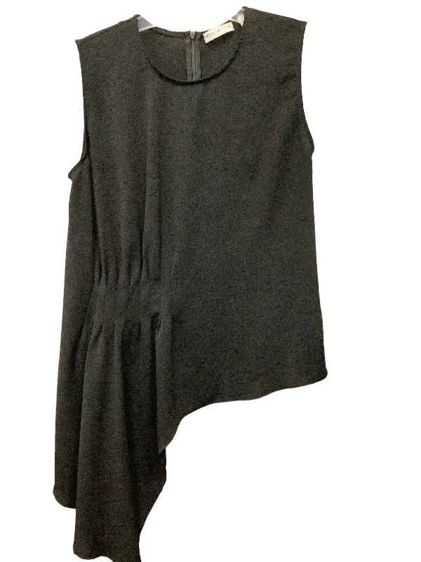 Black Tunic Sleeveless Cmc, Size L