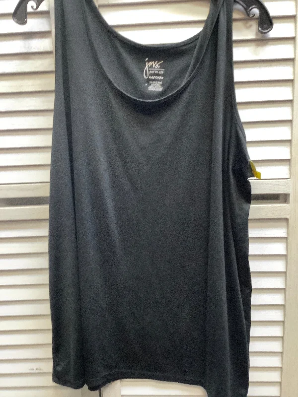 Black Tunic Sleeveless Just My Size, Size 3x