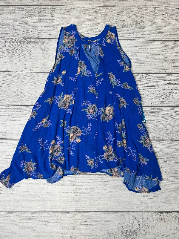 Blue Tunic Sleeveless Free People, Size S