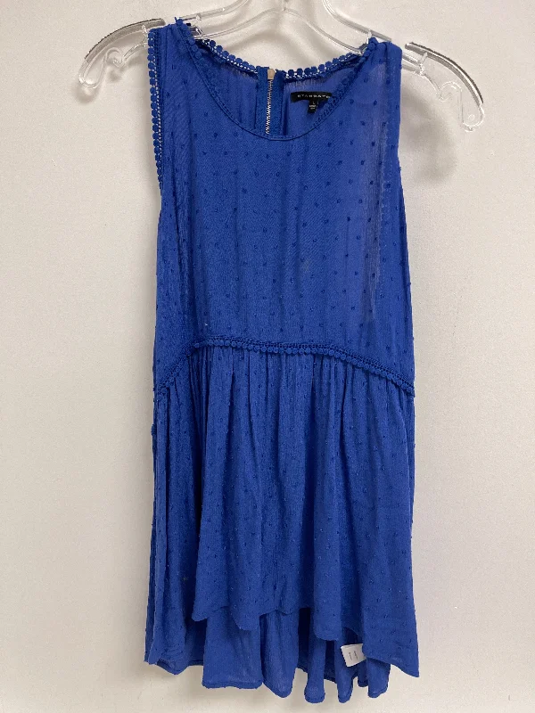 Blue Tunic Sleeveless Staccato, Size L