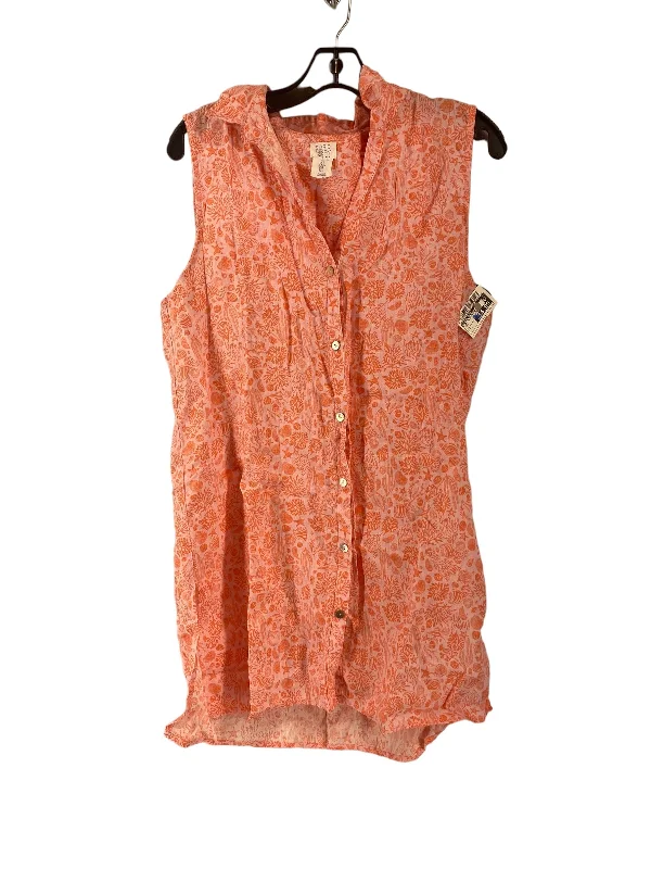 Coral Tunic Sleeveless Sigrid Olsen, Size L