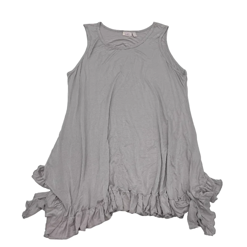 GREY LOGG TUNIC SLEEVELESS, Size 2X