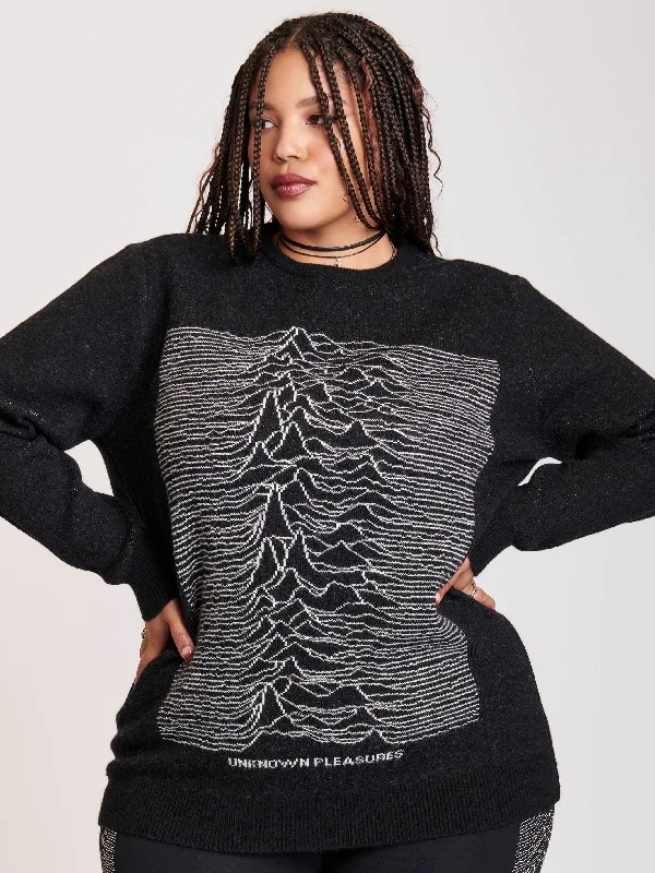 Pullover Chunky SweatersJoy Division Intarsia Sweater