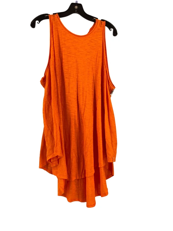 Orange Tunic Sleeveless We The Free, Size L