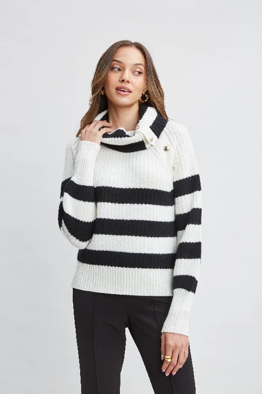 Crewneck Designer Fair Isle SweatersCashmere Stripe Sweater