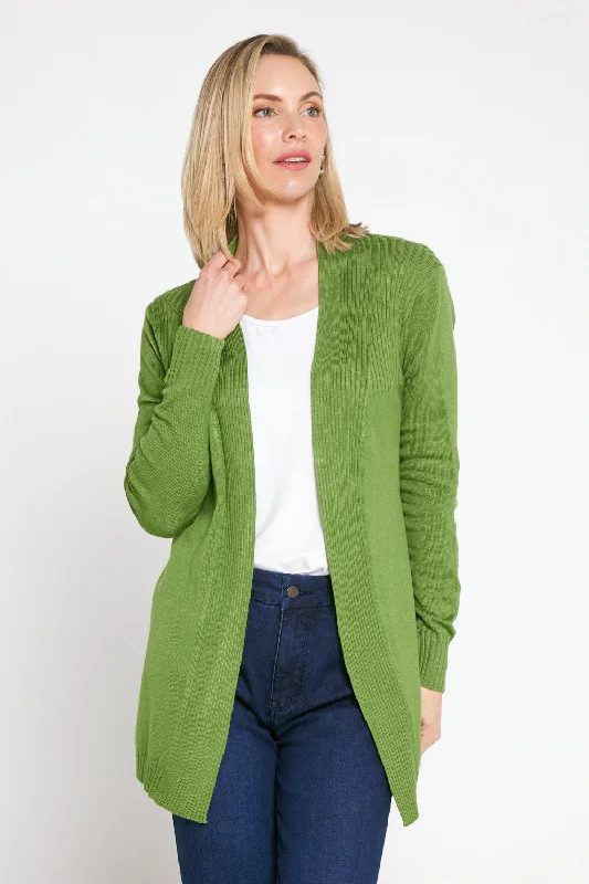 Vintage Flannel SweatersDani Cotton Cardigan - Green