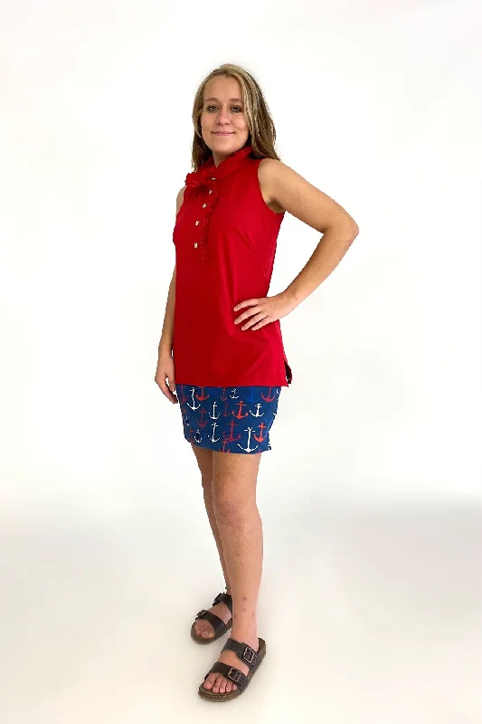 Katherine Way Morada Bay Tunic - Red